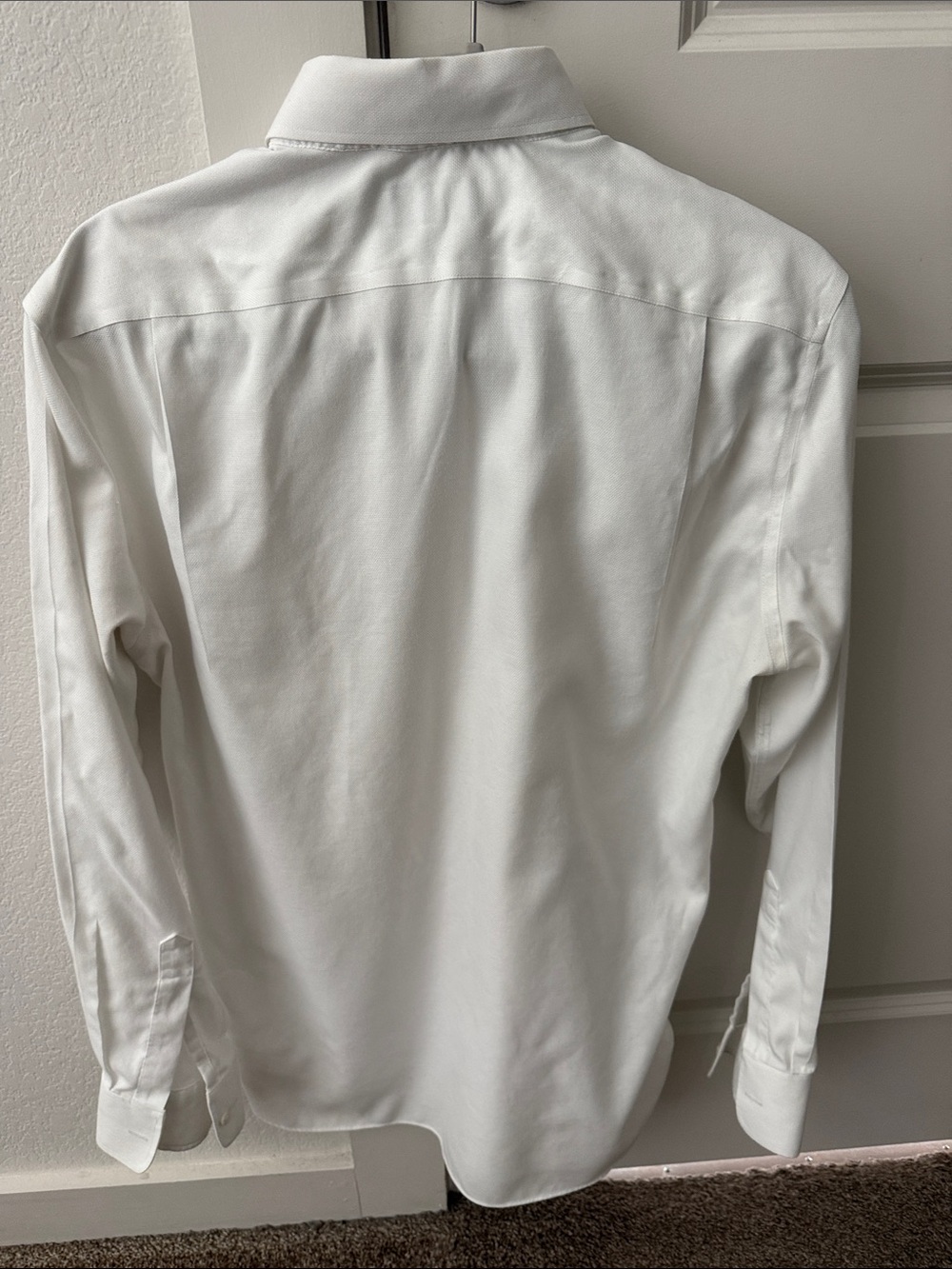 J. Crew White Men's Thompson Shirtings Dress Shirt 100% COTTON - Picture 6 of 6